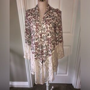 Annabella Floral Lace Cardigan